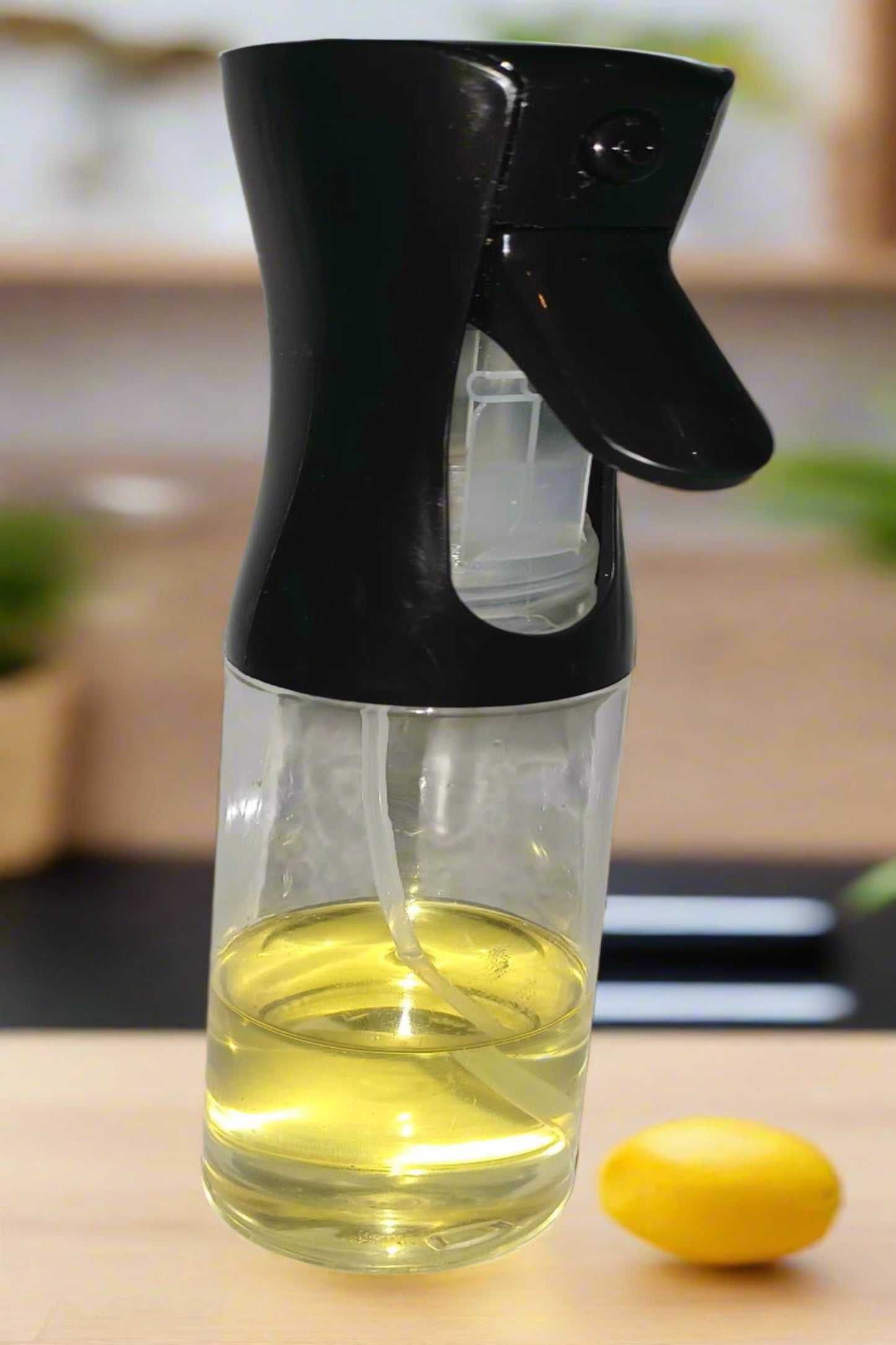 NutriSpritz Oil Pump, Spray and Dispenser Bottle for Cooking, Baking, BBQ, Salad, Roasting, Frying and Air frying